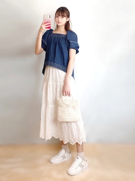 まお♡さん(レディース・163cm)の春コーディネート