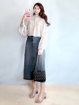 まお♡さん（レディース・163cm）の春コーディネート