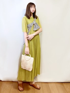 まお♡さん（レディース・163cm）の夏コーディネート