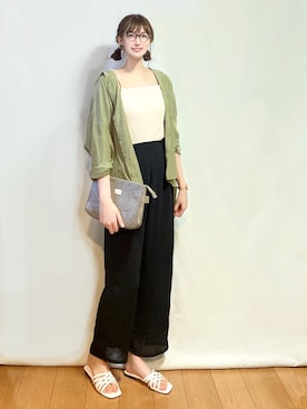 まお♡さん(レディース・163cm)の夏コーディネート