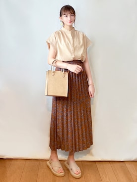 まお♡さん（レディース・163cm）の夏コーディネート