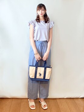 まお♡さん（レディース・163cm）の夏コーディネート