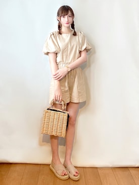 まお♡さん（レディース・163cm）の夏コーディネート