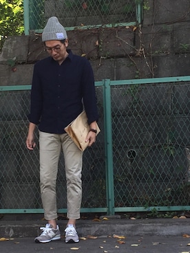 しゅう。さん（メンズ・177cm）の秋コーディネート