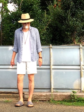 しゅう。さん（メンズ・177cm）の夏コーディネート