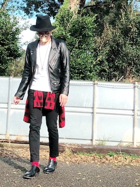 しゅう。さん（メンズ・177cm）の秋コーディネート