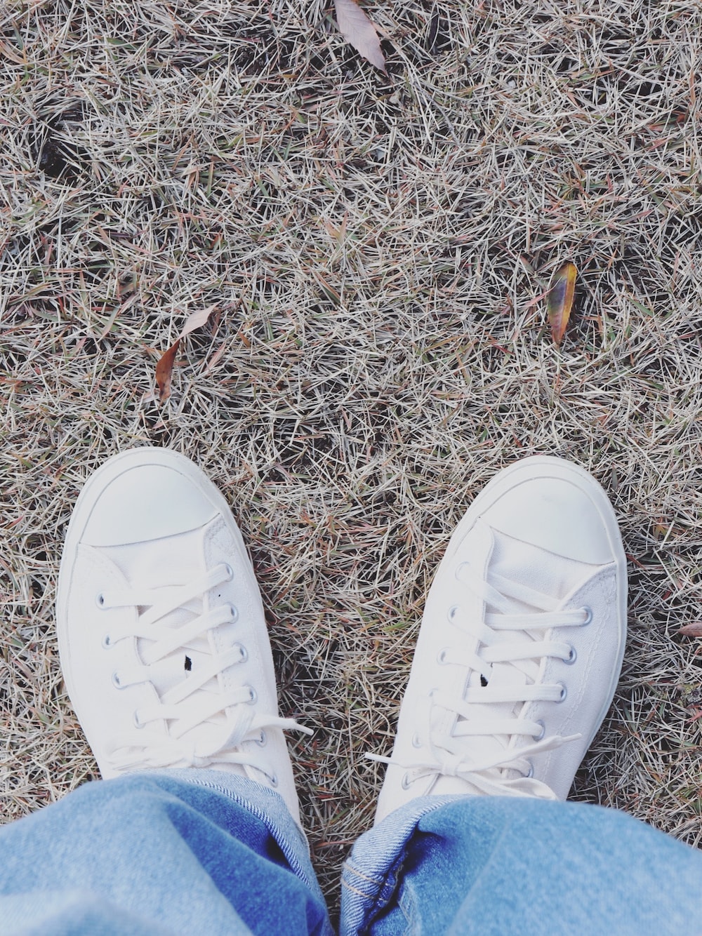 「SHOES LIKE POTTERYのアイテム（スニーカー、ホワイト系）」を使った、shimejiさん（レディース・155cm）の冬コーディネートの1枚目の写真