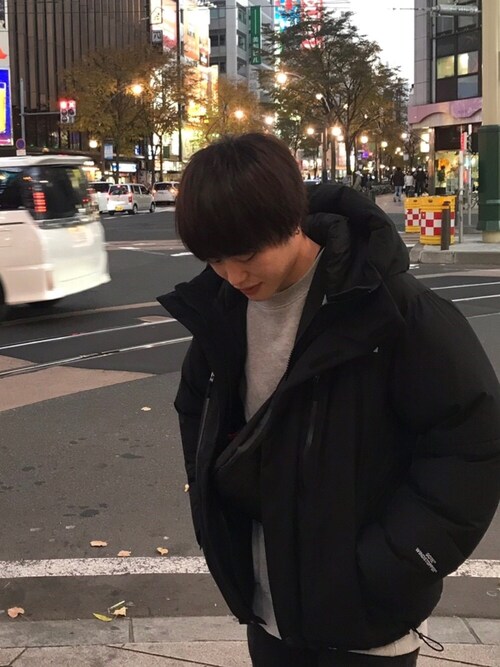 だい The North Faceのダウンジャケット コートを使ったコーディネート Wear