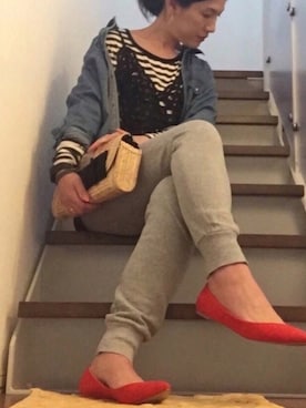 「ボーター」｜「アイテム（その他）」を使った、kanae¨̮⑅さん（レディース・166cm）の春コーディネート