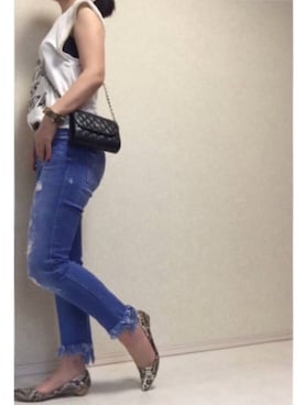「シャネル」｜「アイテム（その他）」を使った、kanae¨̮⑅さん（レディース・166cm）の夏コーディネート