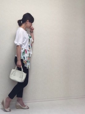 「エルメス」｜「アイテム（その他）」を使った、kanae¨̮⑅さん（レディース・166cm）の夏コーディネート