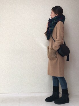 kanae¨̮⑅さん（レディース・166cm）の冬コーディネート