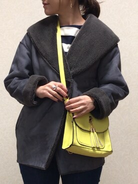 kanae¨̮⑅さん(レディース・166cm)の冬コーディネート