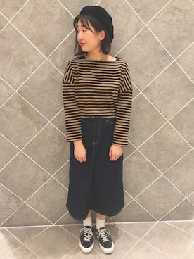 ちあきさん（レディース・156cm）の秋コーディネート