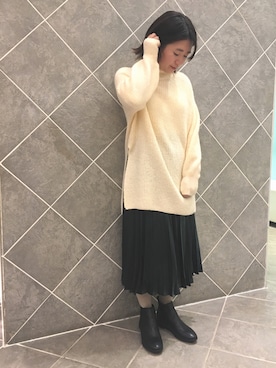 ちあきさん（レディース・156cm）の秋コーディネート