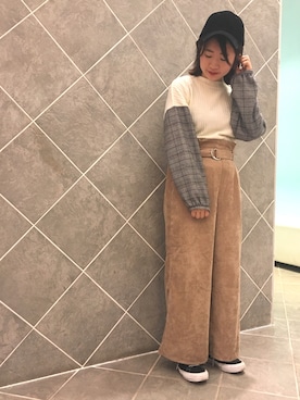 ちあきさん（レディース・156cm）の秋コーディネート