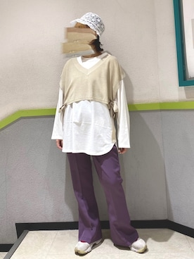 yanagiさん（レディース・154cm）の春コーディネート