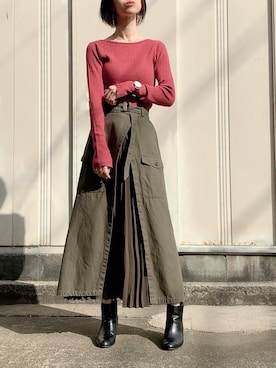 よしださん（レディース・169cm）の秋コーディネート