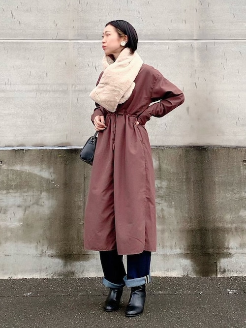 ライトオンよしださんのシャツワンピースを使ったコーディネート Zozotown