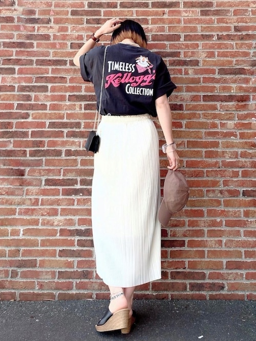 ライトオンよしださんのスカートを使ったコーディネート Zozotown