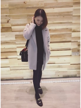 「daylife」｜Sminerさん（レディース・158cm）の冬コーディネート