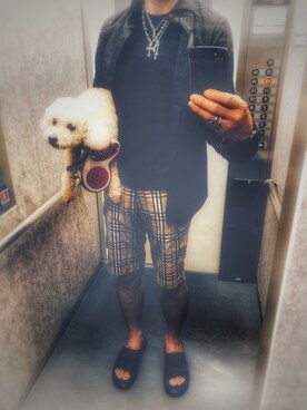 Burberry バーバリー のその他パンツを使ったメンズ人気ファッションコーディネート Wear