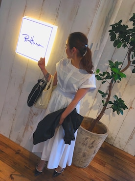 タイプライターワンピースを使った人気ファッションコーディネート Wear