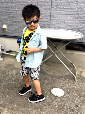 LeixRanさん（キッズ・110cm）の春コーディネート