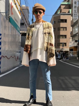 「flamand」｜ryohei kajimotoさん（メンズ・172cm）の秋コーディネート