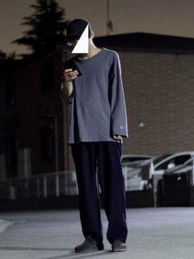 ビチョビチョてぃらみすさん（メンズ・173cm）の春コーディネート