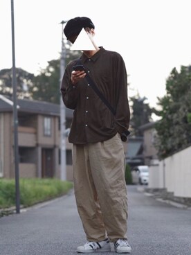 ビチョビチョてぃらみすさん（メンズ・173cm）の秋コーディネート