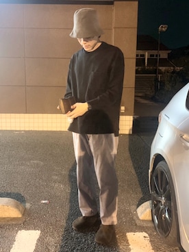 ビチョビチョてぃらみすさん（メンズ・173cm）の秋コーディネート