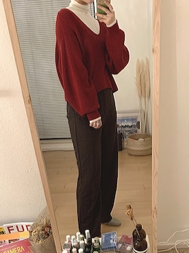 nocott さん（レディース・163cm）の冬コーディネート