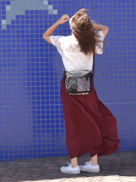 Hitomi♡さんの「【別注】【Dickies】ディッキーズ アンダープリントミニショルダーバッグ」を使ったコーディネート