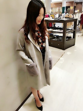 「INTERPLANET（インタープラネット）のアイテム（ワンピース/ドレス）」を使った、❤❤RIE❤❤さん（レディース・155cm）の秋コーディネート