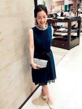 「二次会」｜「アイテム（その他）」を使った、❤❤RIE❤❤さん（レディース・155cm）の秋コーディネート