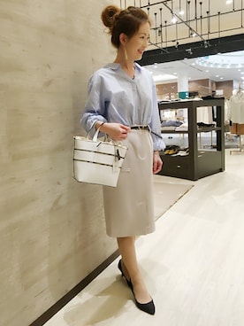 「INTERPLANET（インタープラネット）のアイテム」を使った、❤❤RIE❤❤さん（レディース・155cm）の春コーディネート