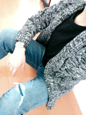 「Confirm（コンファーム）のアイテム（その他アウター）」を使った、りゅーさん（メンズ・172cm）の秋コーディネート