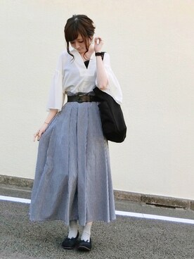 みみみさん（レディース・162cm）の夏コーディネート