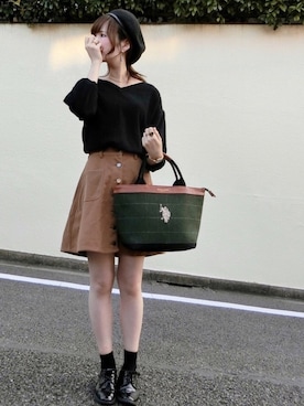 みみみさん（レディース・162cm）の秋コーディネート