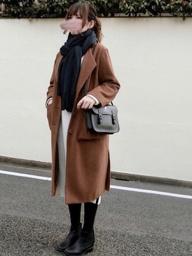 みみみさん（レディース・162cm）の冬コーディネート