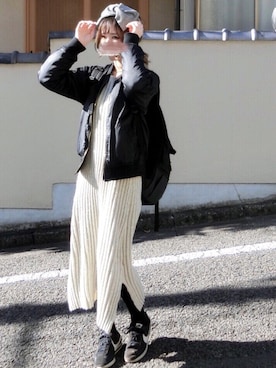 みみみさん（レディース・162cm）の冬コーディネート