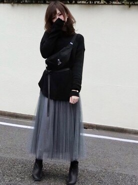 みみみさん（レディース・162cm）の冬コーディネート