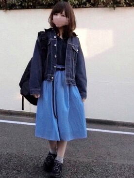 「fredyemue」｜みみみさん（レディース・162cm）の春コーディネート