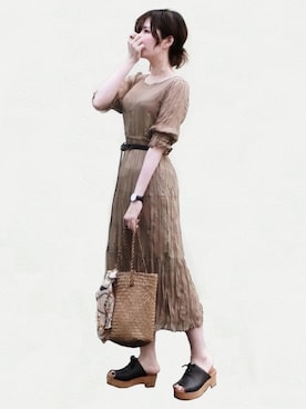 みみみさん（レディース・162cm）の夏コーディネート