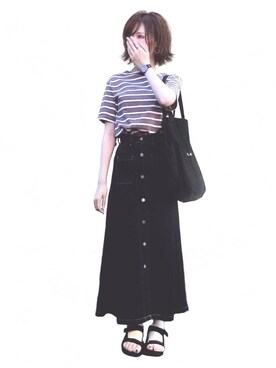 みみみさん(レディース・162cm)の夏コーディネート