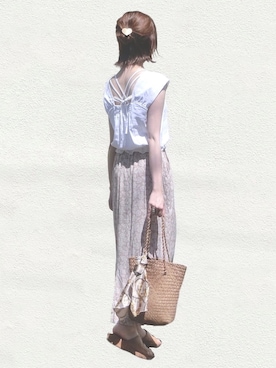 みみみさん（レディース・162cm）の夏コーディネート