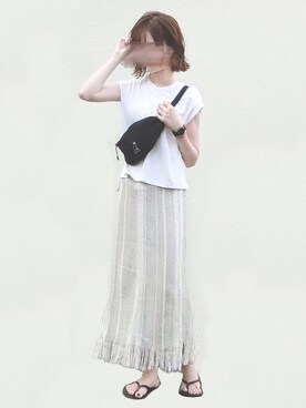 みみみさん（レディース・162cm）の夏コーディネート