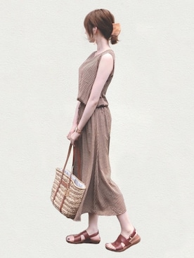 みみみさん（レディース・162cm）の夏コーディネート