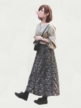 みみみさん（レディース・162cm）の秋コーディネート